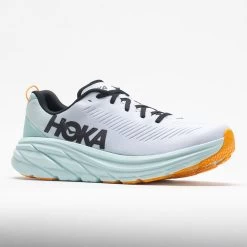 HOKA Rincon 3 Men's White/Blue Glass -Hoka Shoes Outlet Store 047672 5