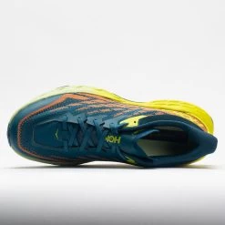 HOKA Speedgoat 5 Men's Blue Coral/Evening Primrose -Hoka Shoes Outlet Store 047736 2