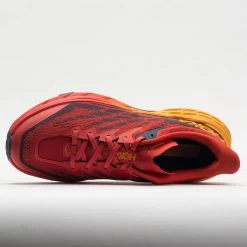 HOKA Speedgoat 5 Men's Fiesta/Radiant Yellow -Hoka Shoes Outlet Store 047738 2