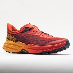 HOKA Speedgoat 5 Men's Fiesta/Radiant Yellow -Hoka Shoes Outlet Store 047738 5