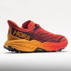 HOKA Speedgoat 5 Men's Fiesta/Radiant Yellow -Hoka Shoes Outlet Store 047738 6