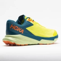 HOKA Zinal Men's Evening Primrose/Blue Coral -Hoka Shoes Outlet Store 047742 6
