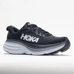 HOKA Bondi 8 Women's Black/White -Hoka Shoes Outlet Store 048477 5