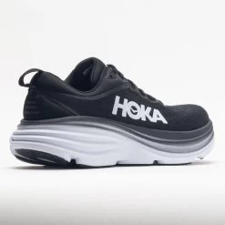 HOKA Bondi 8 Women's Black/White -Hoka Shoes Outlet Store 048477 6