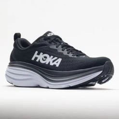 HOKA Bondi 8 Men's Black/White -Hoka Shoes Outlet Store 048480 5
