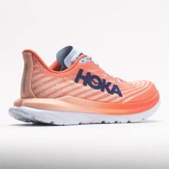 HOKA Mach 5 Women's Camellia/Peach Parfait -Hoka Shoes Outlet Store 048539 6
