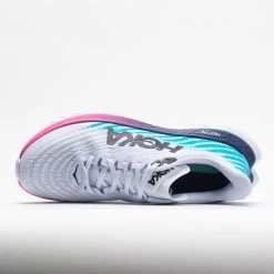 HOKA Mach 5 Men's White/Scuba Blue -Hoka Shoes Outlet Store 048548 2