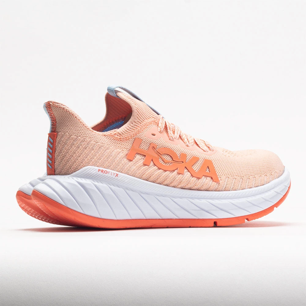 HOKA Carbon X 3 Women's Peach Parfait/Summer Song 6 HOKA Carbon X 3 Women's Peach Parfait/Summer Song - Image 6