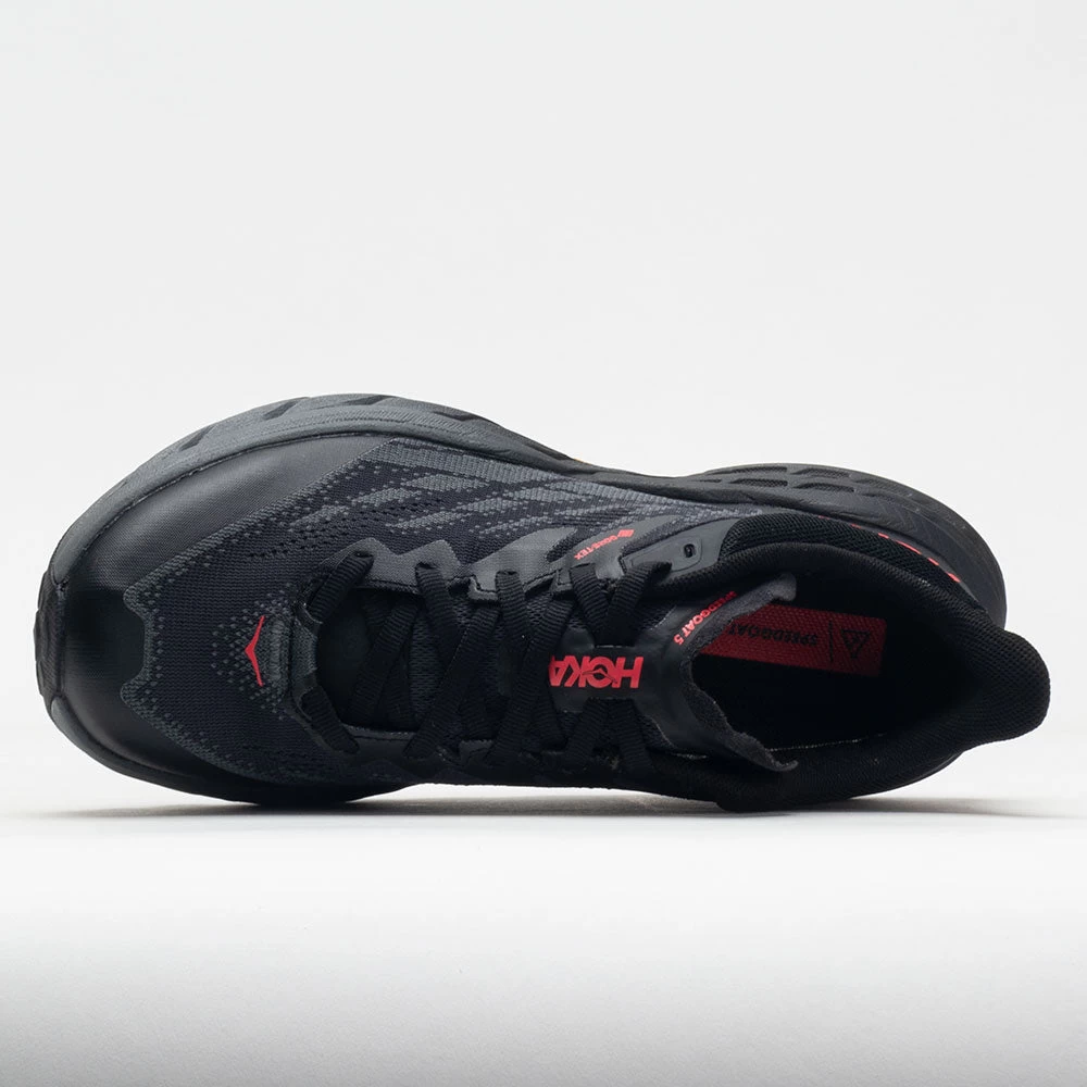 HOKA Speedgoat 5 GTX Women's Black/Black 3 HOKA Speedgoat 5 GTX Women's Black/Black - Image 3