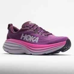 HOKA Bondi 8 Women's Beautyberry/Grape Wine -Hoka Shoes Outlet Store 048611 5