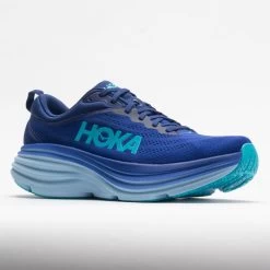 HOKA Bondi 8 Men's Bellwhether Blue/Bluing -Hoka Shoes Outlet Store 048614 5