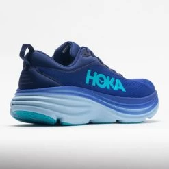 HOKA Bondi 8 Men's Bellwhether Blue/Bluing -Hoka Shoes Outlet Store 048614 6