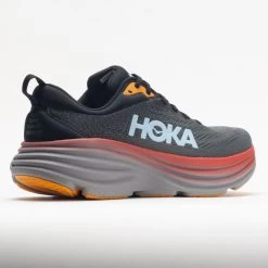 HOKA Bondi 8 Men's Anthracite/Castlerock -Hoka Shoes Outlet Store 048615 6