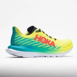 HOKA Mach 5 Women's Evening Primrose/Scuba Blue -Hoka Shoes Outlet Store 048629 6