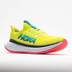 HOKA Carbon X 3 Men's Evening Primrose/Scuba Blue -Hoka Shoes Outlet Store 048632 5
