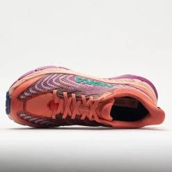 HOKA Mafate Speed 4 Women's Camellia/Peach Parfait -Hoka Shoes Outlet Store 048634 2