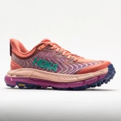 HOKA Mafate Speed 4 Women's Camellia/Peach Parfait -Hoka Shoes Outlet Store 048634 5