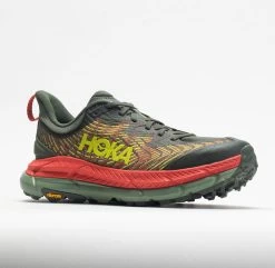HOKA Mafate Speed 4 Men's Thyme/Fiesta 10 HOKA Mafate Speed 4 Men's Thyme/Fiesta -Hoka Shoes Outlet Store 048635 5