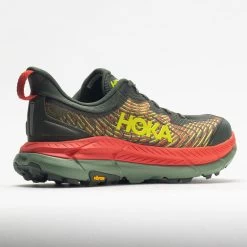 HOKA Mafate Speed 4 Men's Thyme/Fiesta 11 HOKA Mafate Speed 4 Men's Thyme/Fiesta -Hoka Shoes Outlet Store 048635 6