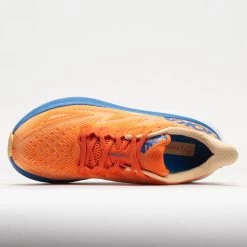HOKA Clifton 9 Men's Vibrant Orange/Impala -Hoka Shoes Outlet Store 049211 2