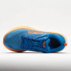 HOKA Bondi 8 Men's Coastal Sky/Vibrant Orange -Hoka Shoes Outlet Store 049225 2