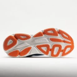 HOKA Bondi 8 Men's Coastal Sky/Vibrant Orange -Hoka Shoes Outlet Store 049225 4