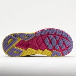 HOKA Arahi 6 Women's Black/Pink Yarrow -Hoka Shoes Outlet Store 049237 4