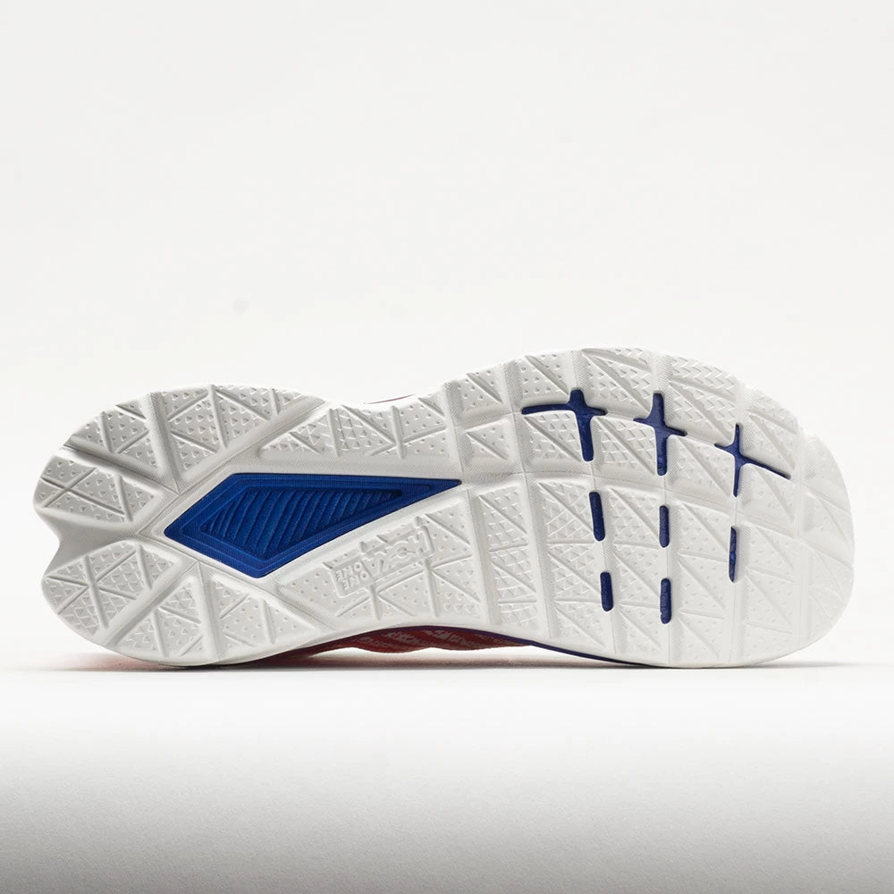 HOKA Mach 5 Men's White/Flame 4 HOKA Mach 5 Men's White/Flame - Image 4