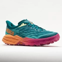 HOKA Speedgoat 5 Men's Deep Lake/Ceramic -Hoka Shoes Outlet Store 049270 5