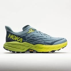 HOKA Speedgoat 5 Men's Stone Blue/Dark Citron