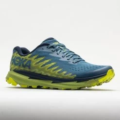 HOKA Torrent 3 Men's Bluesteel/Dark Citron -Hoka Shoes Outlet Store 049276 5