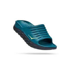 Hoka Men's Ora Recovery Slide (BCBT - Blue Coral/Butterfly)
