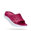 Hoka Women's Ora Recovery Slide (FFBT - Festival Fuchsia/Butterfly)