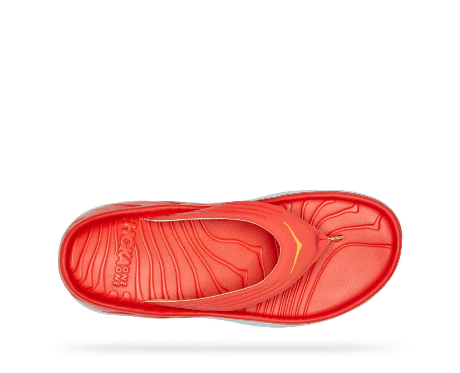 Hoka Men's Ora Recovery Flip (FAYW - Fiesta/Amber Yellow) 5 Hoka Men's Ora Recovery Flip (FAYW - Fiesta/Amber Yellow) - Image 5