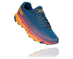 Hoka Women's Torrent 2 (MBSF - Moroccan Blue / Saffron)