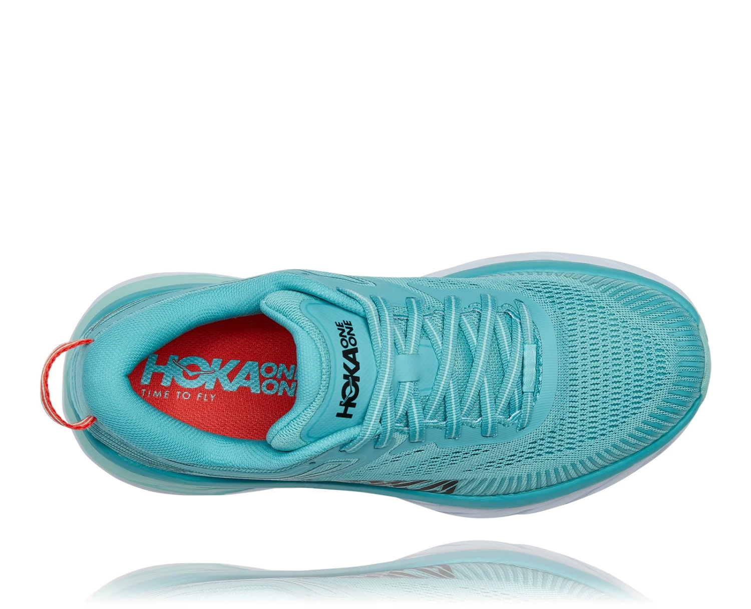 Hoka Women's Bondi 7 (AEBL - Aquarelle/Eggshell Blue) 4 Hoka Women's Bondi 7 (AEBL - Aquarelle/Eggshell Blue) - Image 4