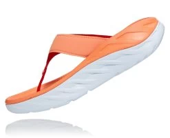 Hoka Women's Ora Recovery Flip (CFST - Cantaloupe/Fiesta) 8 Hoka Women's Ora Recovery Flip (CFST - Cantaloupe/Fiesta) -Hoka Shoes Outlet Store 1117910 CFST 4