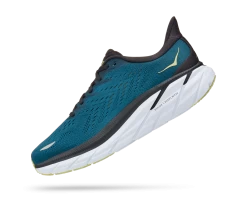 Hoka Men's Clifton 8 (BCBT - Blue Coral/Butterfly) -Hoka Shoes Outlet Store 1119393 BCBT 4