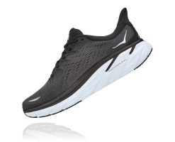 Hoka Men's Clifton 8 (BWHT - Black/White) -Hoka Shoes Outlet Store 1119393 BWHT 4