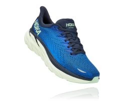 Hoka Men's Clifton 8 (DBOS - Dazzling Blue/Outer Space)