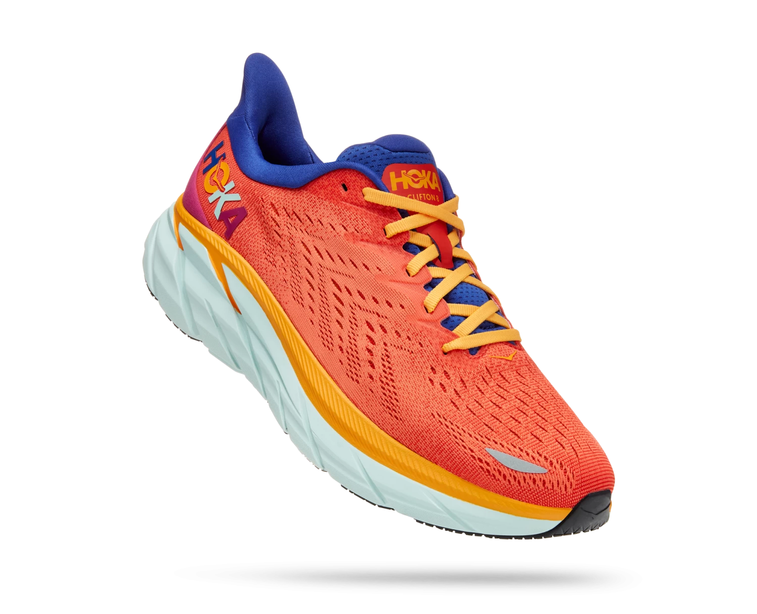 Hoka Men's Clifton 8 "St(ART) Pack" (FBLN - Fiesta/Bluing) 1 Hoka Men's Clifton 8 "St(ART) Pack" (FBLN - Fiesta/Bluing)