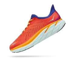 Hoka Men's Clifton 8 "St(ART) Pack" (FBLN - Fiesta/Bluing) 9 Hoka Men's Clifton 8 "St(ART) Pack" (FBLN - Fiesta/Bluing) -Hoka Shoes Outlet Store 1119393 FBLN 4