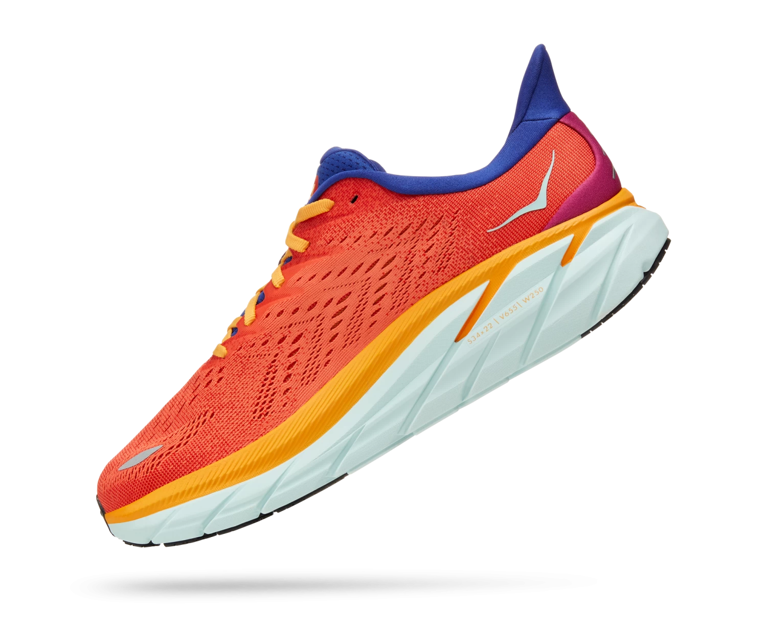 Hoka Men's Clifton 8 "St(ART) Pack" (FBLN - Fiesta/Bluing) 4 Hoka Men's Clifton 8 "St(ART) Pack" (FBLN - Fiesta/Bluing) - Image 4