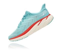 Hoka Women's Clifton 8 (AEBL - Aquarelle/Eggshell Blue) -Hoka Shoes Outlet Store 1119394 AEBL 4