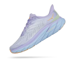 Hoka Women's Clifton 8 (BLSG - Baby Lavender/Smoke Green) -Hoka Shoes Outlet Store 1119394 BLSG 4