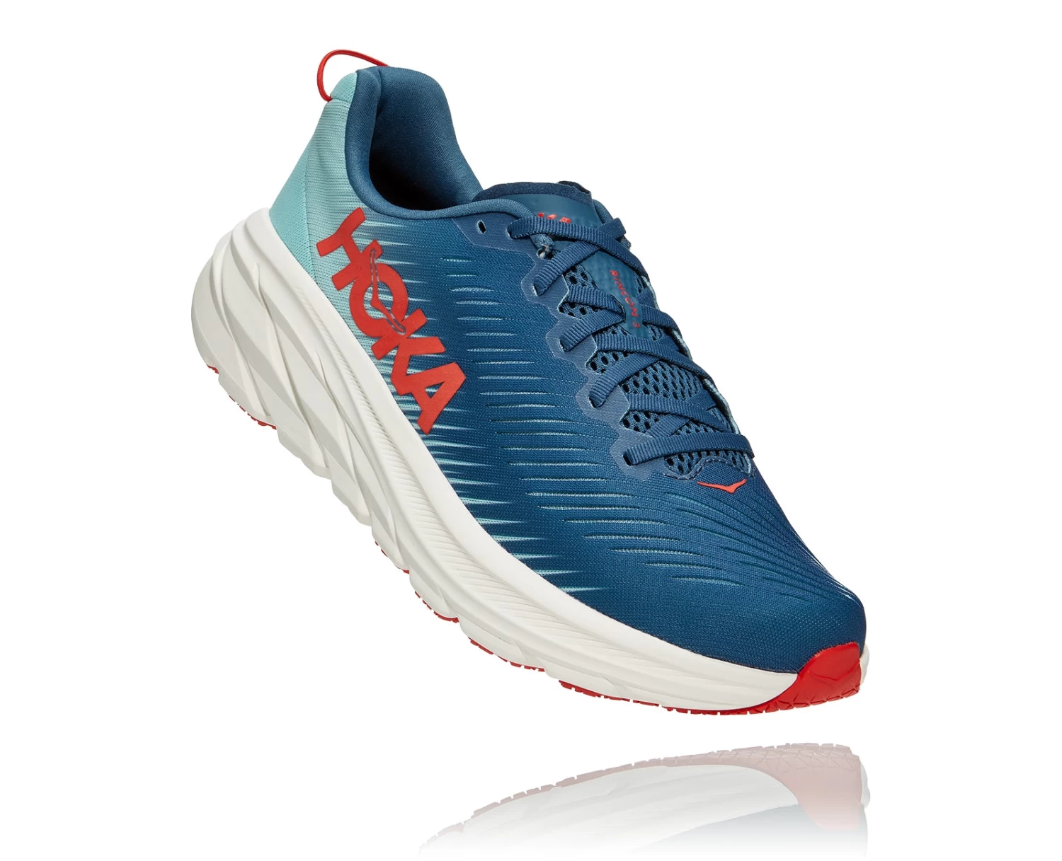 Hoka Men's Rincon 3 (RTEB - Real Teal/Electric Blue) 1 Hoka Men's Rincon 3 (RTEB - Real Teal/Electric Blue)