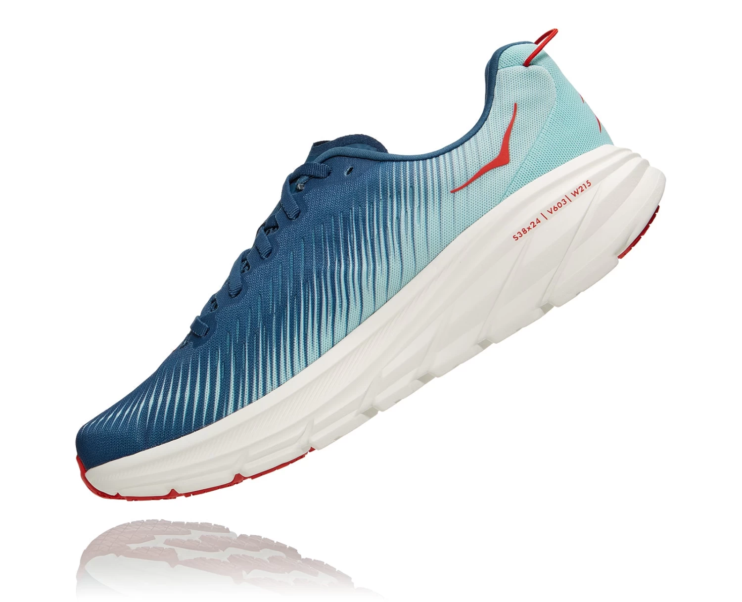 Hoka Men's Rincon 3 (RTEB - Real Teal/Electric Blue) 3 Hoka Men's Rincon 3 (RTEB - Real Teal/Electric Blue) - Image 3