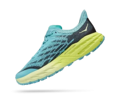 Hoka Women's Speedgoat 5 (CSGG - Coastal Shade/Green Shadow) -Hoka Shoes Outlet Store 1123158 CSGG 4