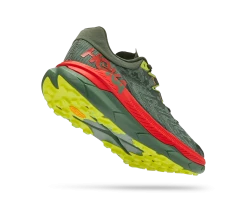 Hoka Men's Tecton X (TFST - Thyme/Fiesta) -Hoka Shoes Outlet Store 1123161 TFST 3