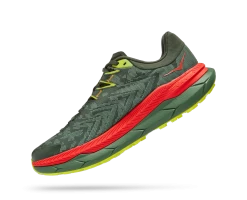 Hoka Men's Tecton X (TFST - Thyme/Fiesta) -Hoka Shoes Outlet Store 1123161 TFST 4